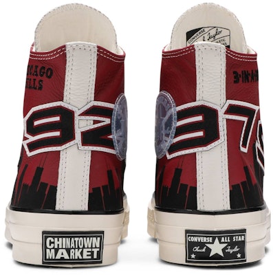 Chinatown Market x Converse Chuck 70 Tinggi 'Bulls Championship Jacket' 171243C Details for Chinatown Market x Converse Chuck 70 Tinggi 'Bulls Championship Jacket' 171243C