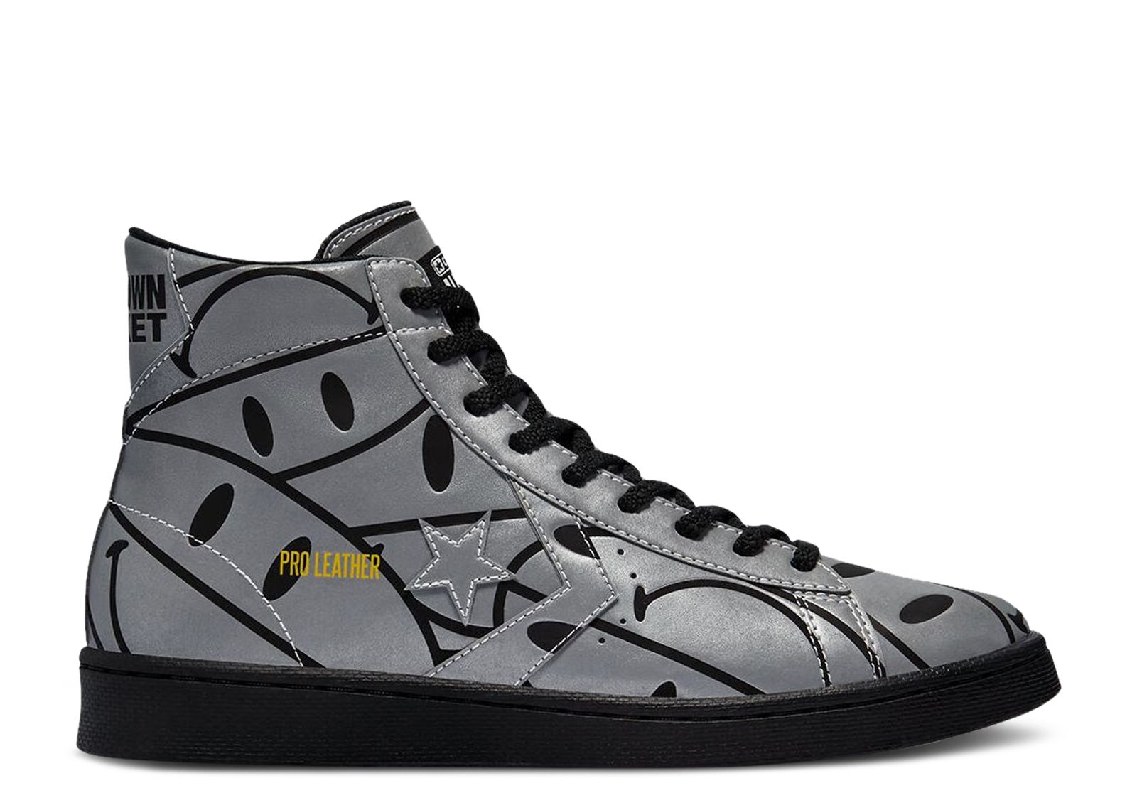Chinatown Market x Converse Pro Leather High 'All Over Smiley' 171252C