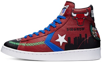 Chinatown Market x Converse Pro Leather High 'Bulls Championship Jacket' 171241C Chinatown Market x Converse Pro Leather High 'Bulls Championship Jacket' 171241C