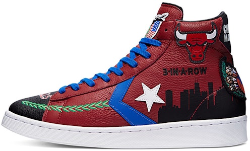 Chinatown Market x Converse Pro Leather High 'Jaket Kejuaraan Bulls' 171241C Buy Chinatown Market x Converse Pro Leather High 'Jaket Kejuaraan Bulls' 171241C