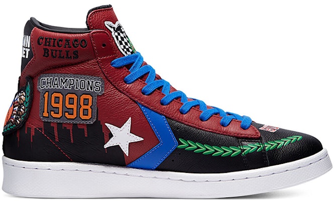 唐人街市场 x Converse Pro Leather 高帮 '公牛冠军夹克' 171241C Order 唐人街市场 x Converse Pro Leather 高帮 '公牛冠军夹克' 171241C