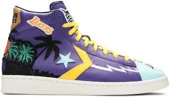 Chinatown Market x Converse Pro Leather High 'Lakers Championship Jacket' 171240C Chinatown Market x Converse Pro Leather High 'Lakers Championship Jacket' 171240C