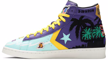 Lookbook Chinatown Market x Converse Pro Leather High 'Chaqueta de Campeonato Lakers' 171240C