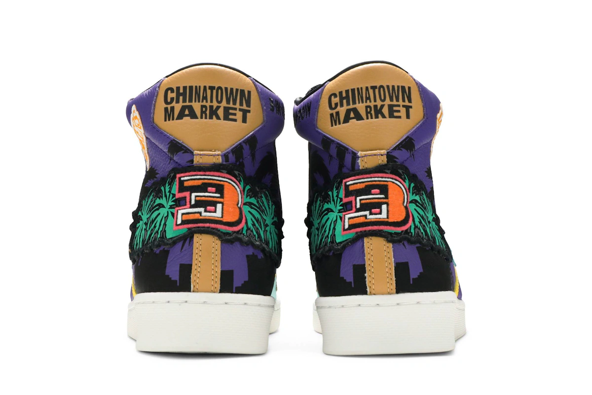 Chinatown Market x Converse Pro Leather High 'Lakers Championship Jacket'