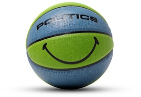 Chinatown Market x Politics Smiley Basketball Navy/Green Chinatown Market x Politics Smiley Basketball Navy/Green