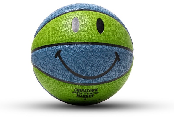 Chinatown Market x Politics Smiley Basketball Navy/Green Order Chinatown Market x Politics Smiley Basketball Navy/Green