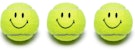 Chinatown Market x Smiley Tennis Ball Multipack