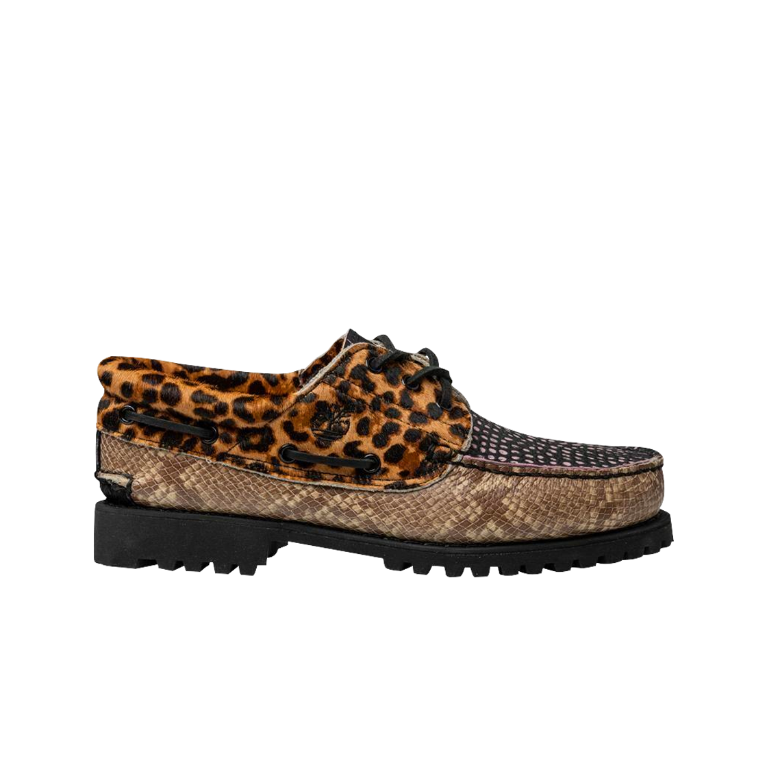 Chinatown Market x Timberland 3-Eye Lug Handsewn Boat 'Animal Print' TB0A41QM-001