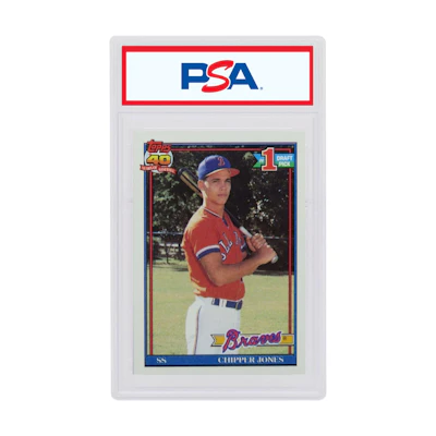 Chipper Jones 1991 Topps Rookie #333