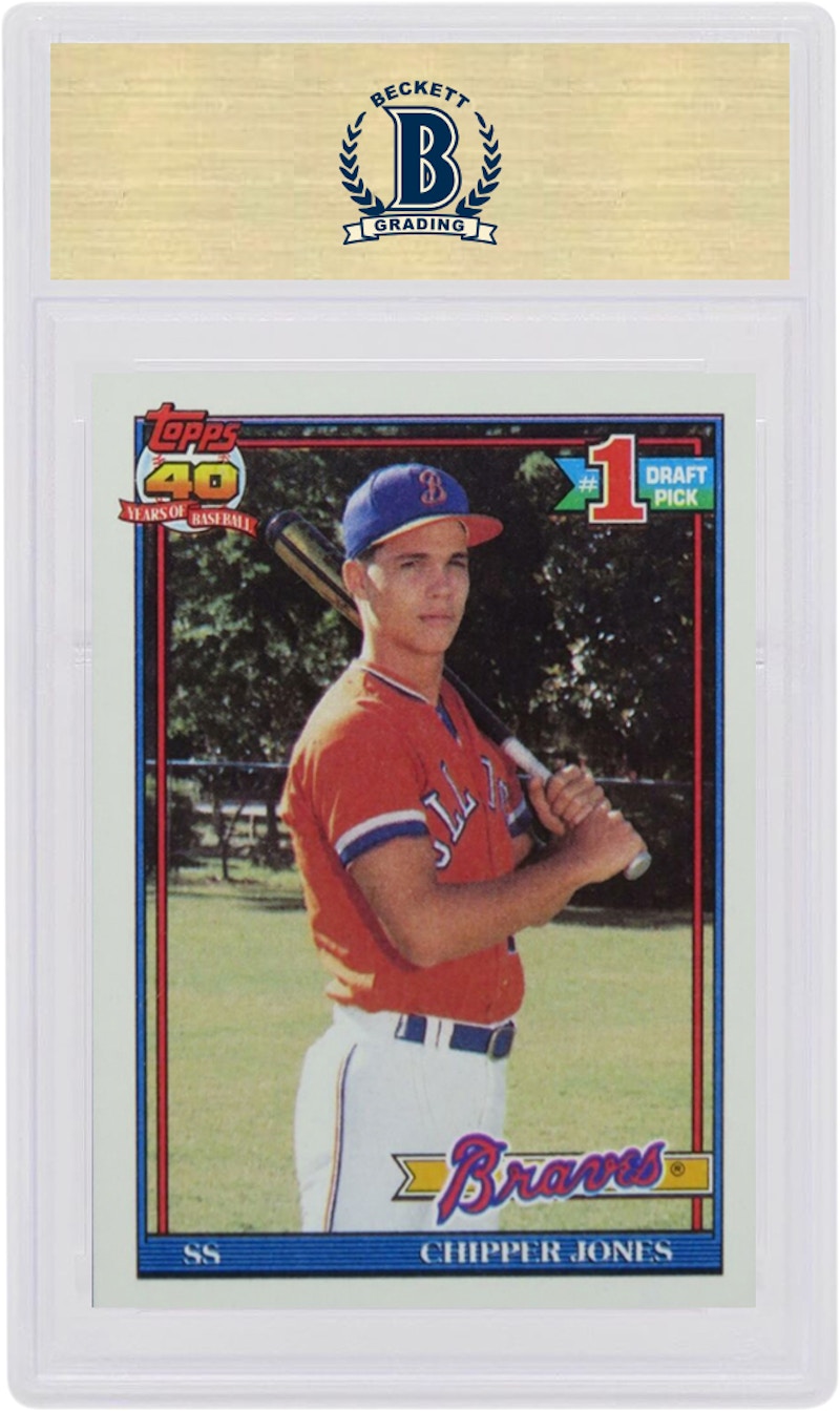 Order 小賴·瓊斯 1991年 Topps 新秀卡 #333