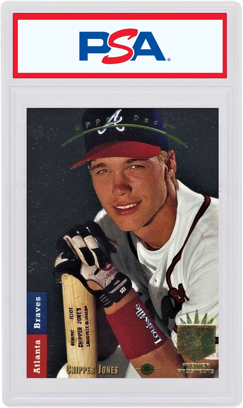 Chipper Jones 1993 Upper Deck SP Rookie Foil #280