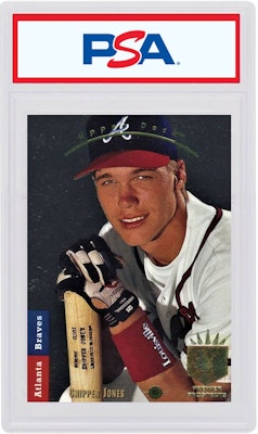 Chipper Jones 1993 Upper Deck SP Rookie Foil #280 Buy Chipper Jones 1993 Upper Deck SP Rookie Foil #280