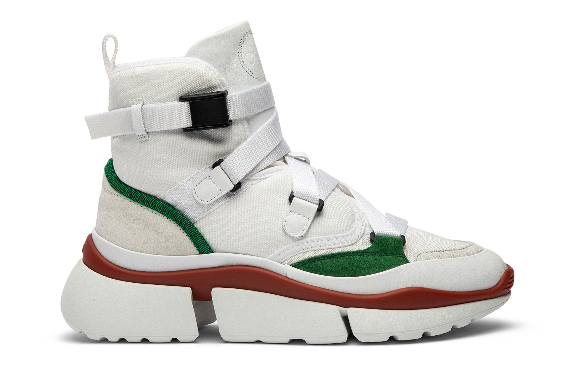 Chloé Sonnie High Top 'Jungle Green'