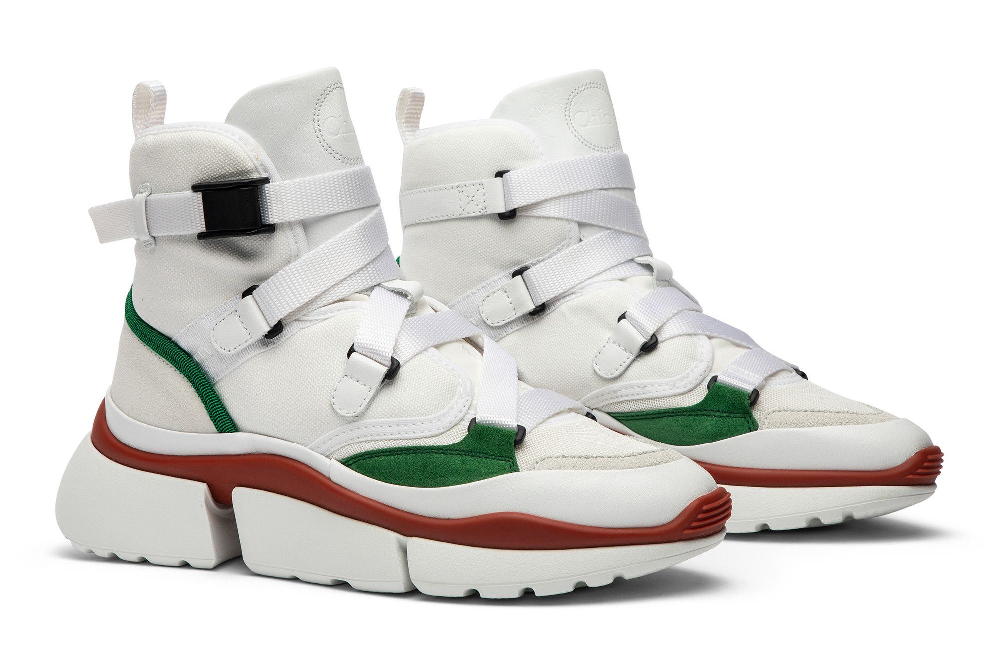 Chloé Sonnie High Top 'Jungle Green' 圖 8