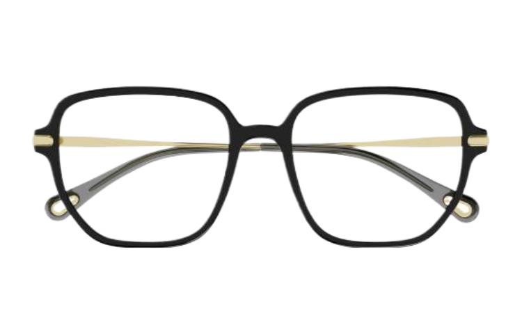 Lookbook Chloe 男士時尚黑色方形金屬太陽眼鏡 - 潮流設計 CH0218OA001