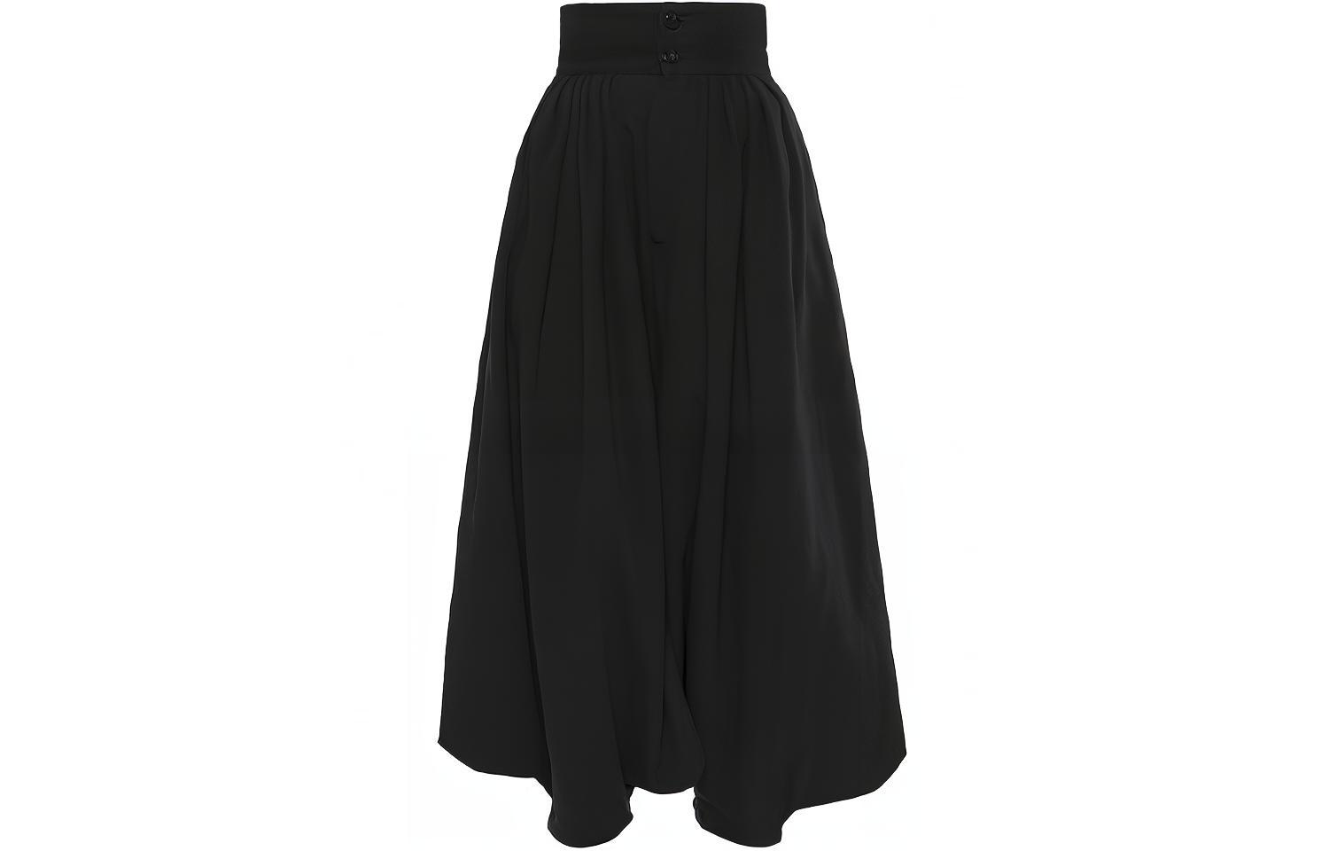 Chloe Chloé High-Waisted Cotton Skort Black 17EPA1117E049NR4D2