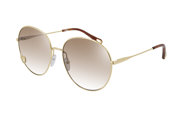 Chloe Cutout Series Metal Frame Irregular Sunglasses Unisex Couple Design. CH0027S