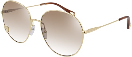 Chloe Cutout Series Metal Frame Irregular Sunglasses Unisex Couple Design. CH0027S Chloe Cutout Series Metal Frame Irregular Sunglasses Unisex Couple Design. CH0027S