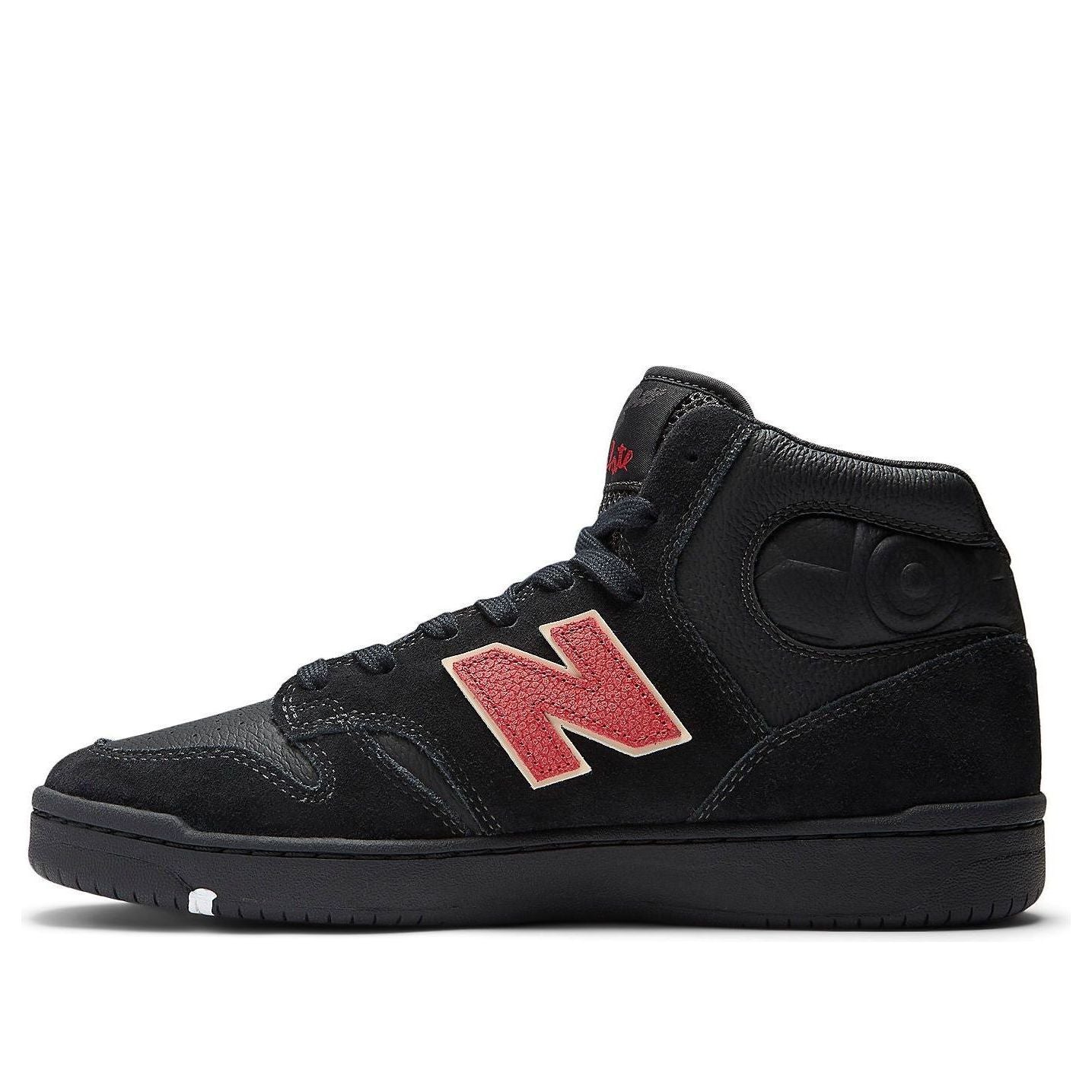 Chocolate Skateboards x New Balance Numeric 480 High 'Black Red' NM480HCH