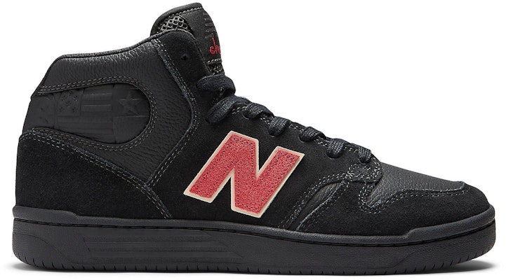 Chocolate Skateboards x New Balance Numeric 480 High 'Black Red' NM480HCH Order Chocolate Skateboards x New Balance Numeric 480 High 'Black Red' NM480HCH