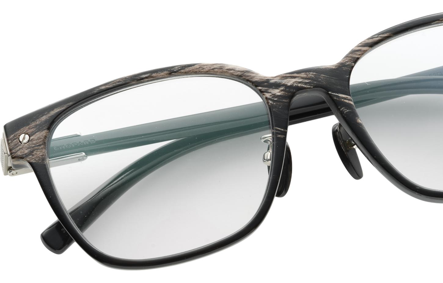 Details for CHOPARD矩形光學眼鏡 - 優雅角質框設計 VCHL40J92CY