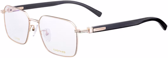 Lookbook Chopard Edisi Asia Bingkai Emas Tanduk Hitam Titanium Kacamata Optik VCHL38J