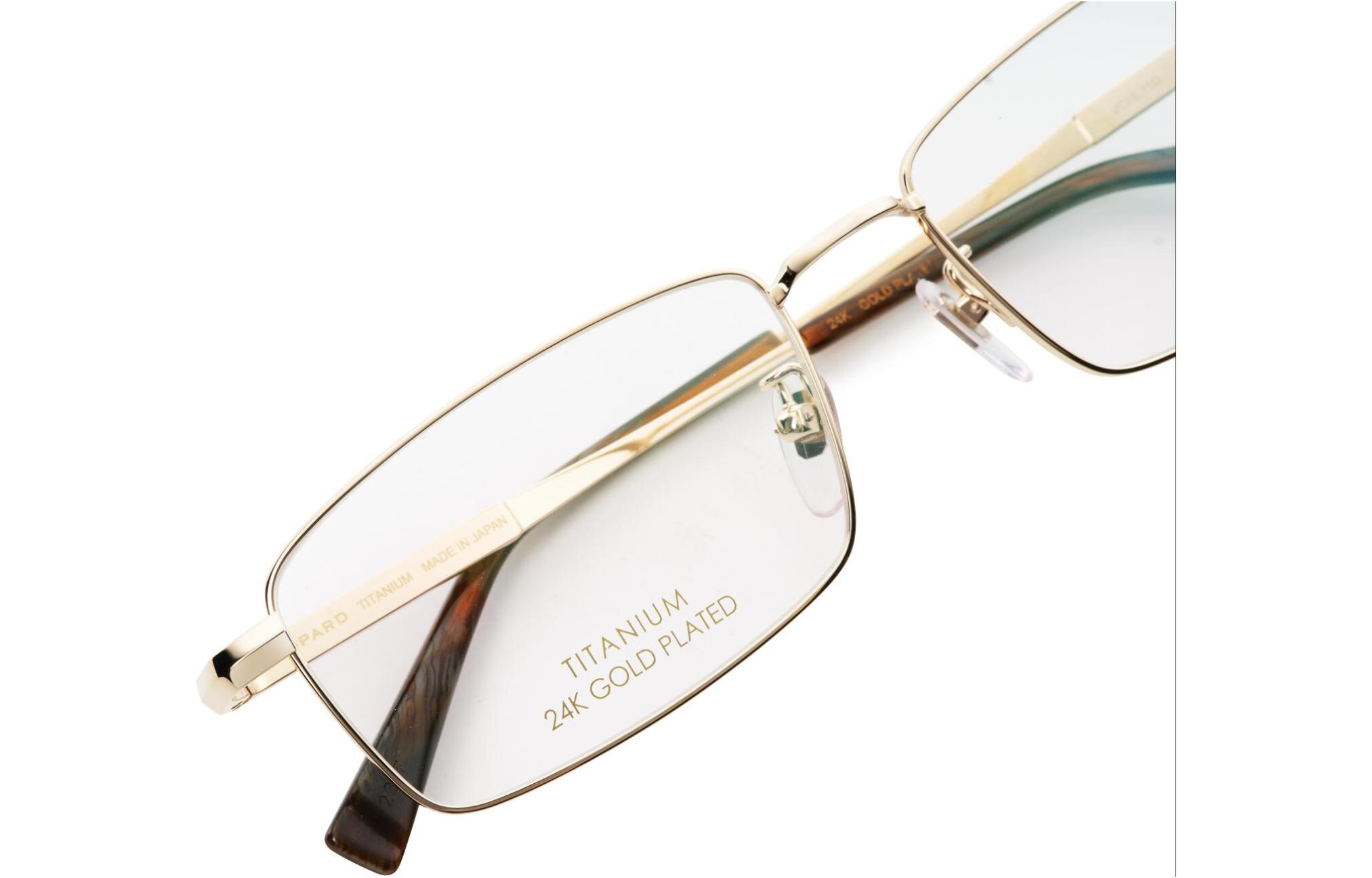 Lookbook ショパール クラシック 24Kゴールド 軽量 ビジネス オプティカル フレーム. VCHL11D0100