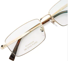 Lookbook Chopard Classic 24K Gold Gentle Lightweight Business Optical Frame. VCHL11D0100