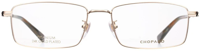 Purchase Chopard Classic 24K Gold Gentle Lightweight Business Optical Frame. VCHL11D0100