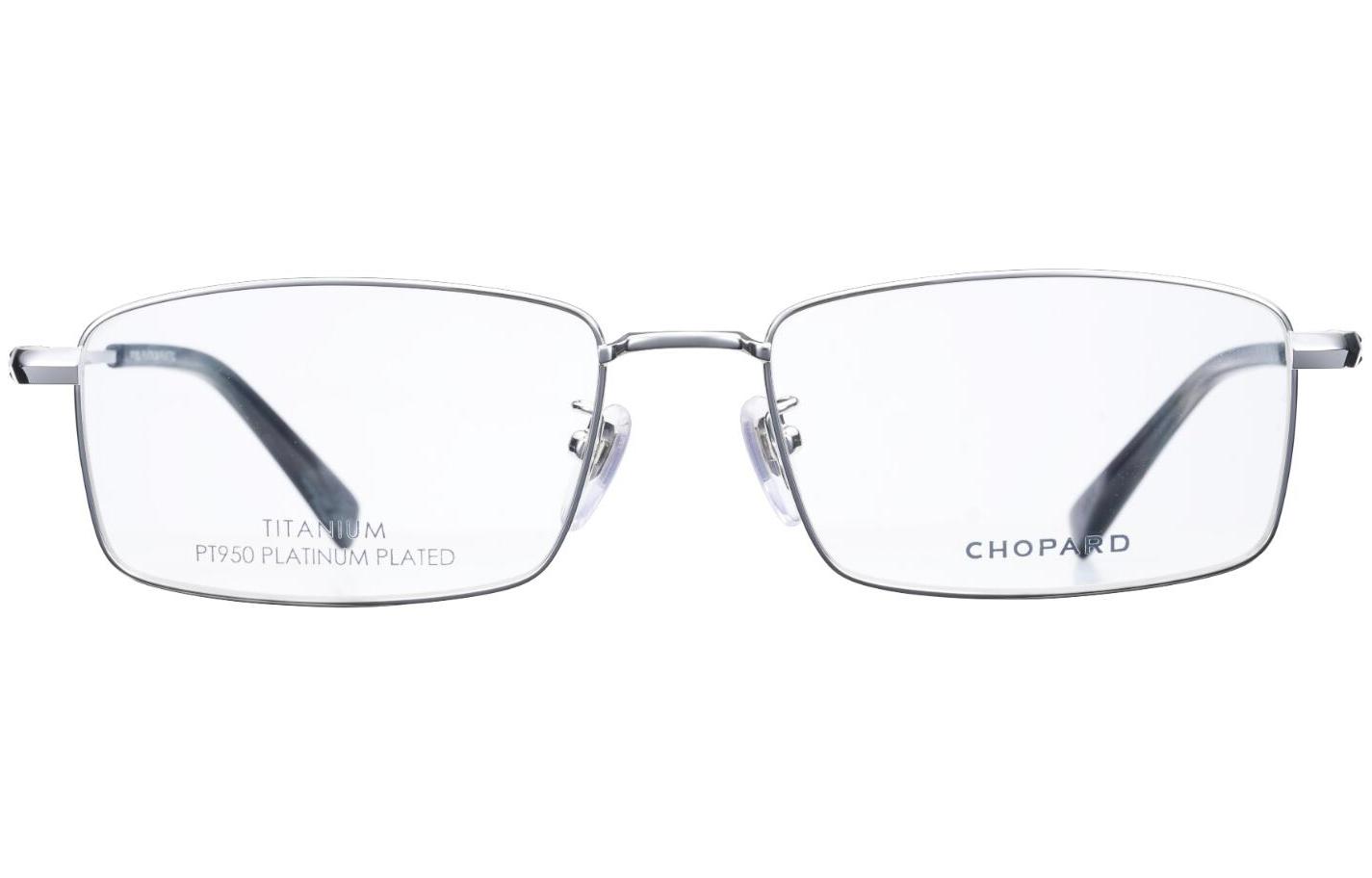 Lookbook ショパールクラシック プラチナ PT950 メンズ超軽量シルバー眼鏡 VCHL11D0550