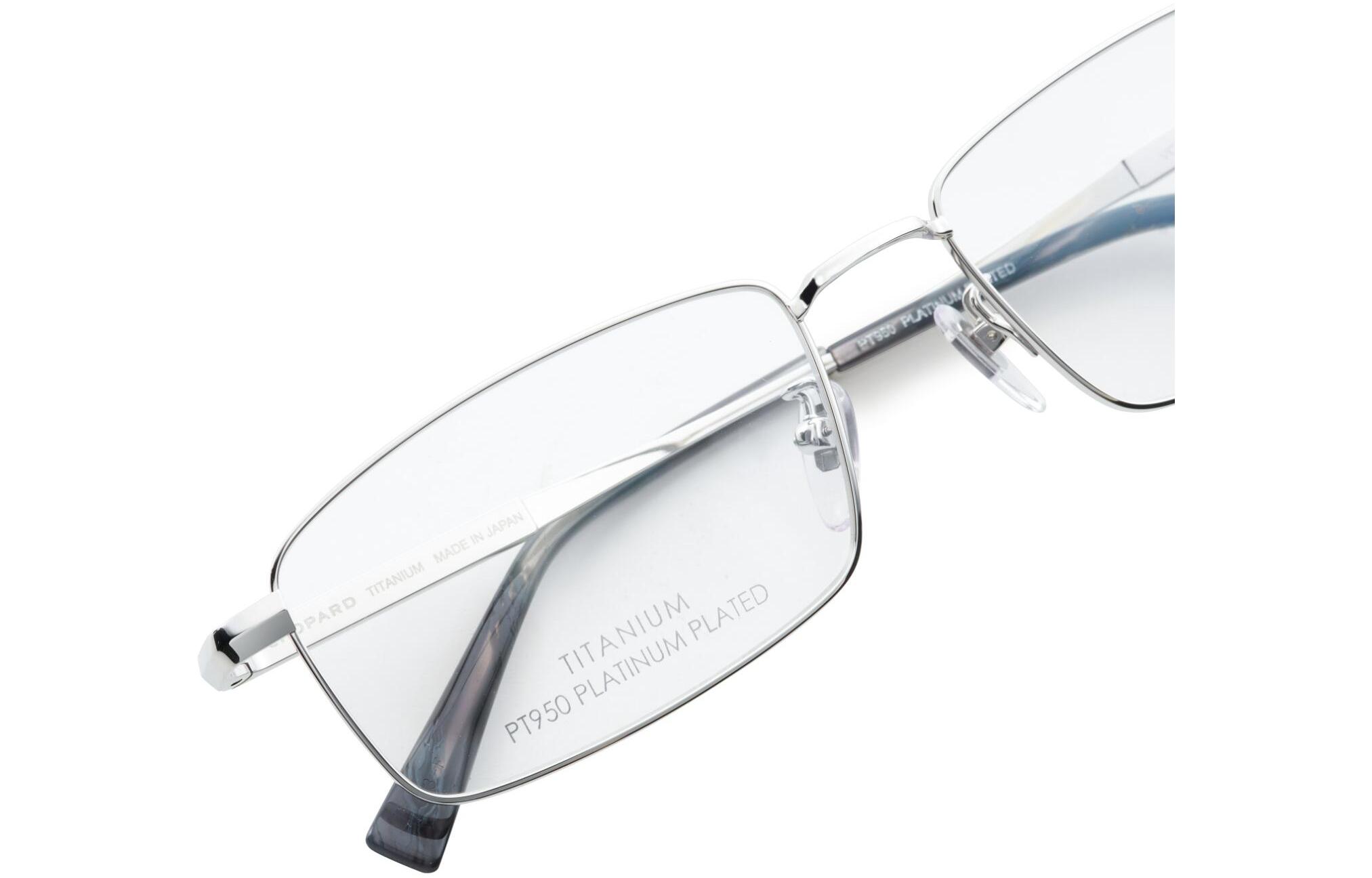 Details for ショパールクラシック プラチナ PT950 メンズ超軽量シルバー眼鏡 VCHL11D0550