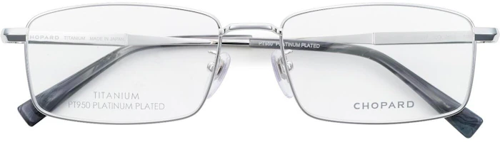 Sizing Chopard Classic Platinum PT950 Silver Ultra-Light Optical Glasses for Men. VCHL11D0550