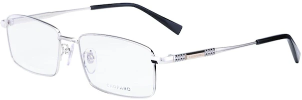 Order Chopard Classic Titanium Diamond Laser Pattern Silver Full-Frame Eyeglasses VCHL11J0579