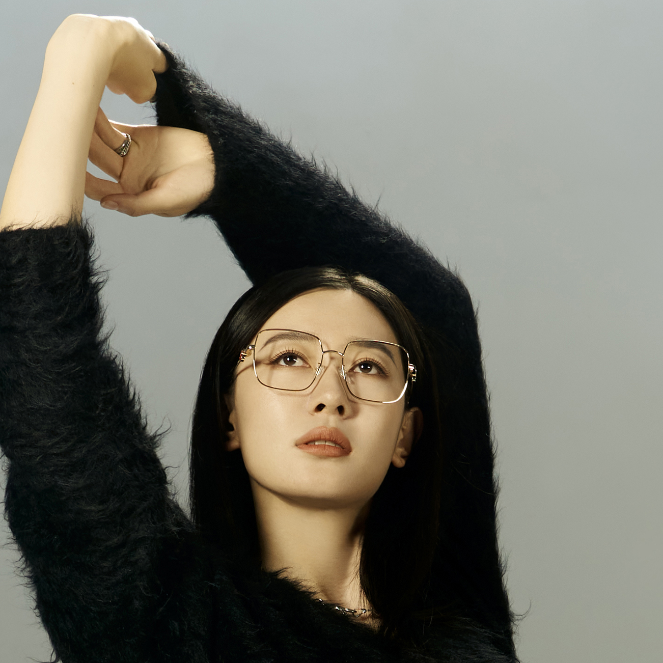 Lookbook 萧邦Happy Hearts方形金属眼镜框 VCHF99G