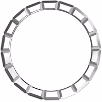 Shop Chopard ICE CUBE 18K Gold Ring Unisex Couple Design White. 829834-1001