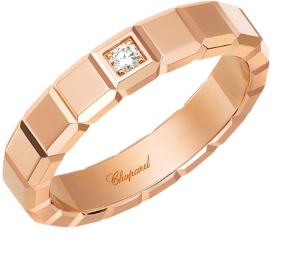 蕭邦 CHOPARD 冰柱純粹 18K 玫瑰金鑽石男女對戒 829834-5069 Buy 蕭邦 CHOPARD 冰柱純粹 18K 玫瑰金鑽石男女對戒 829834-5069