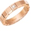 Buy 蕭邦 CHOPARD 冰柱純粹 18K 玫瑰金鑽石男女對戒 829834-5069