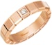 Order 蕭邦 CHOPARD 冰柱純粹 18K 玫瑰金鑽石男女對戒 829834-5069