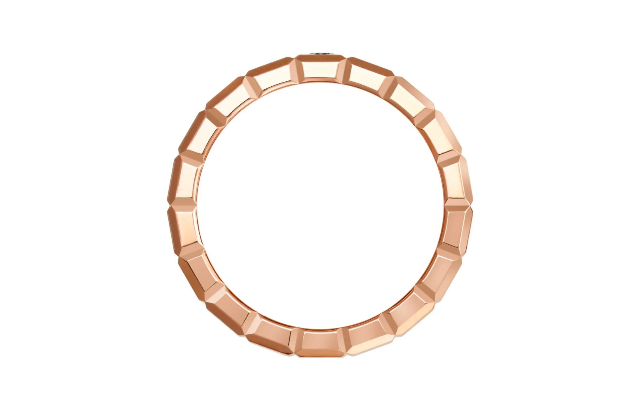 Lookbook 蕭邦 CHOPARD 冰柱純粹 18K 玫瑰金鑽石男女對戒 829834-5069