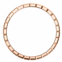 Shop Chopard Ice Cube Pure 18K Rose Gold Ring Unisex Couple Design. 827702-5196