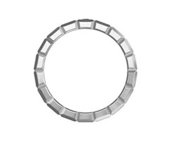 Shop CHOPARD Ice Cube Single Diamond White Gold Ring for Men 829834-10
