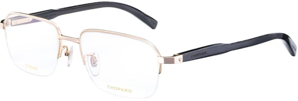 Order Chopard Snow Mountain Wing Rectangular Titanium Horn Optical Glasses for Men. VCHL41J0300