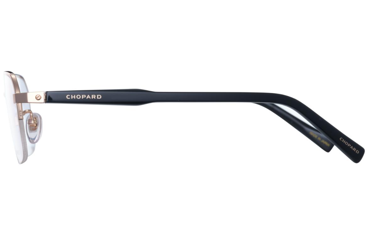 Shop Chopard Snow Mountain Wing Titanium Kacamata Optik Semi-Rim Square. VCHL41J08FC