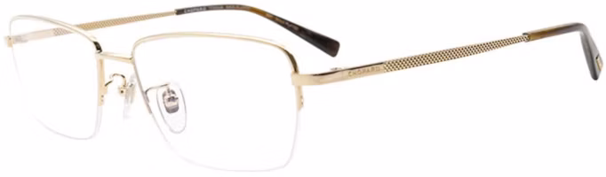 Chopard Titanium Half-Rim Optical Eyeglass Frame for Men - Multicolor VCHF59D Chopard Titanium Half-Rim Optical Eyeglass Frame for Men - Multicolor VCHF59D