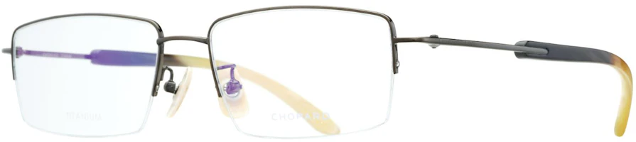 Purchase CHOPARD Titanium Horn Half-Frame Optical Glasses for Men - Elegant Business Style VCHG97J0568