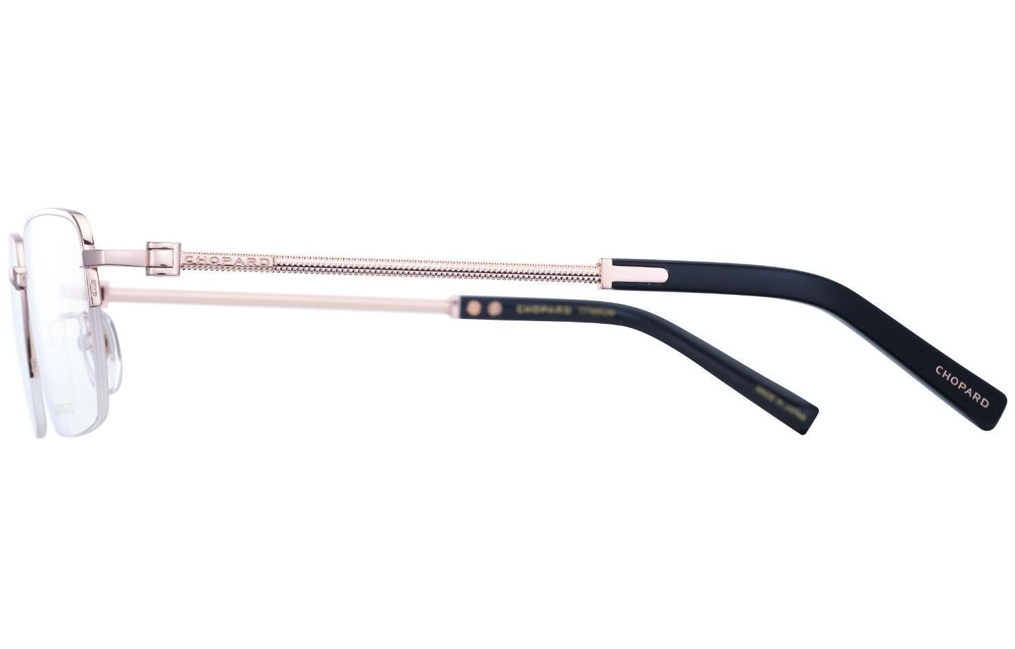 Lookbook 萧邦钛金方形男士光学眼镜 - 经典优雅设计 VCHL12J08FC