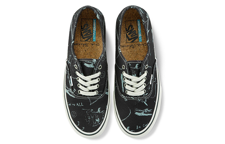 Lookbook Chris Johanson x Vans Authentic SF 'Hitam Putih Antik' VN0A3MU642C