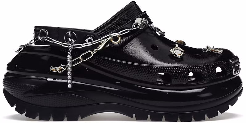 Christian Cowan x Crocs Mega Crush Clog 'Black Metallic' 208225-066 Buy Christian Cowan x Crocs Mega Crush Clog 'Black Metallic' 208225-066