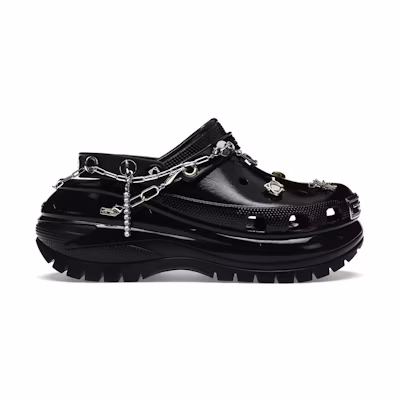 Christian Cowan Crocs Mega Crush Clog 'Black Metallic'