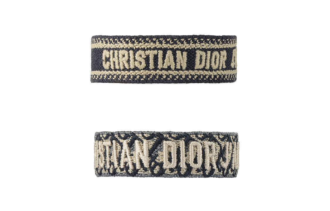 Christian Dior J'Adior Tassel Cotton Woven Bracelet Unisex B0961ADRCO-D650